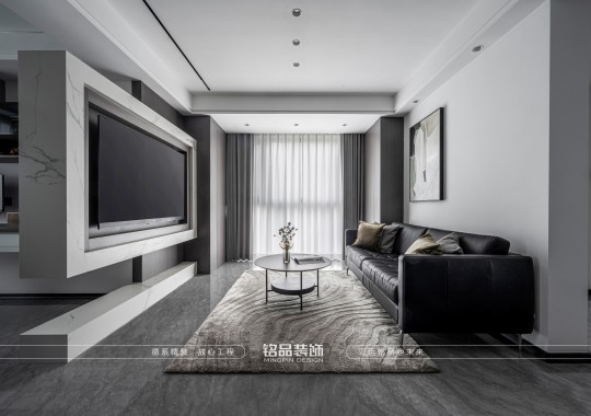 舟山装修案例-南山郡【现代风格】【舟山装修】90m²